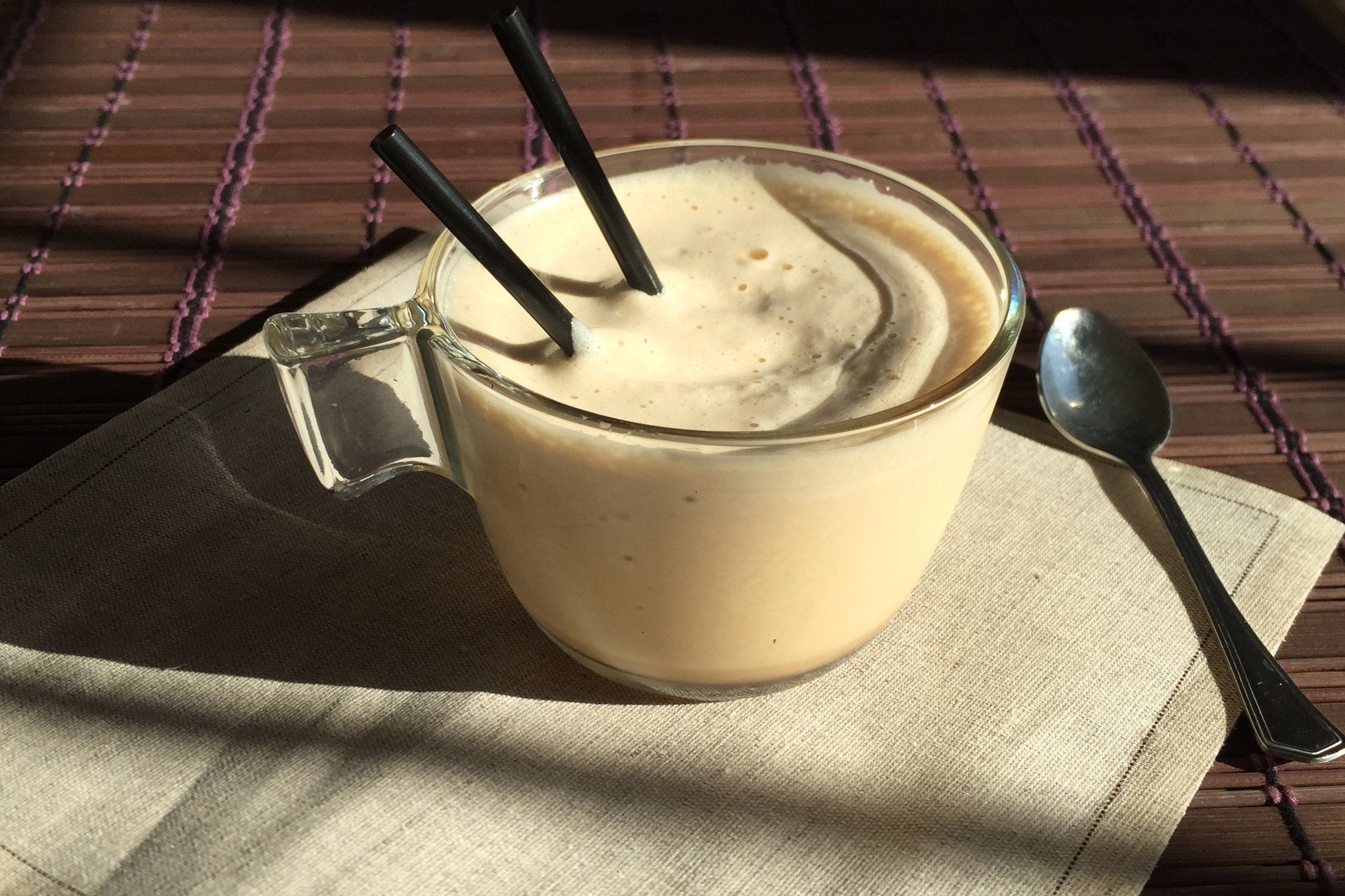 Frappelatte descafeinado sin azúcar: receta saludable baja en calorías