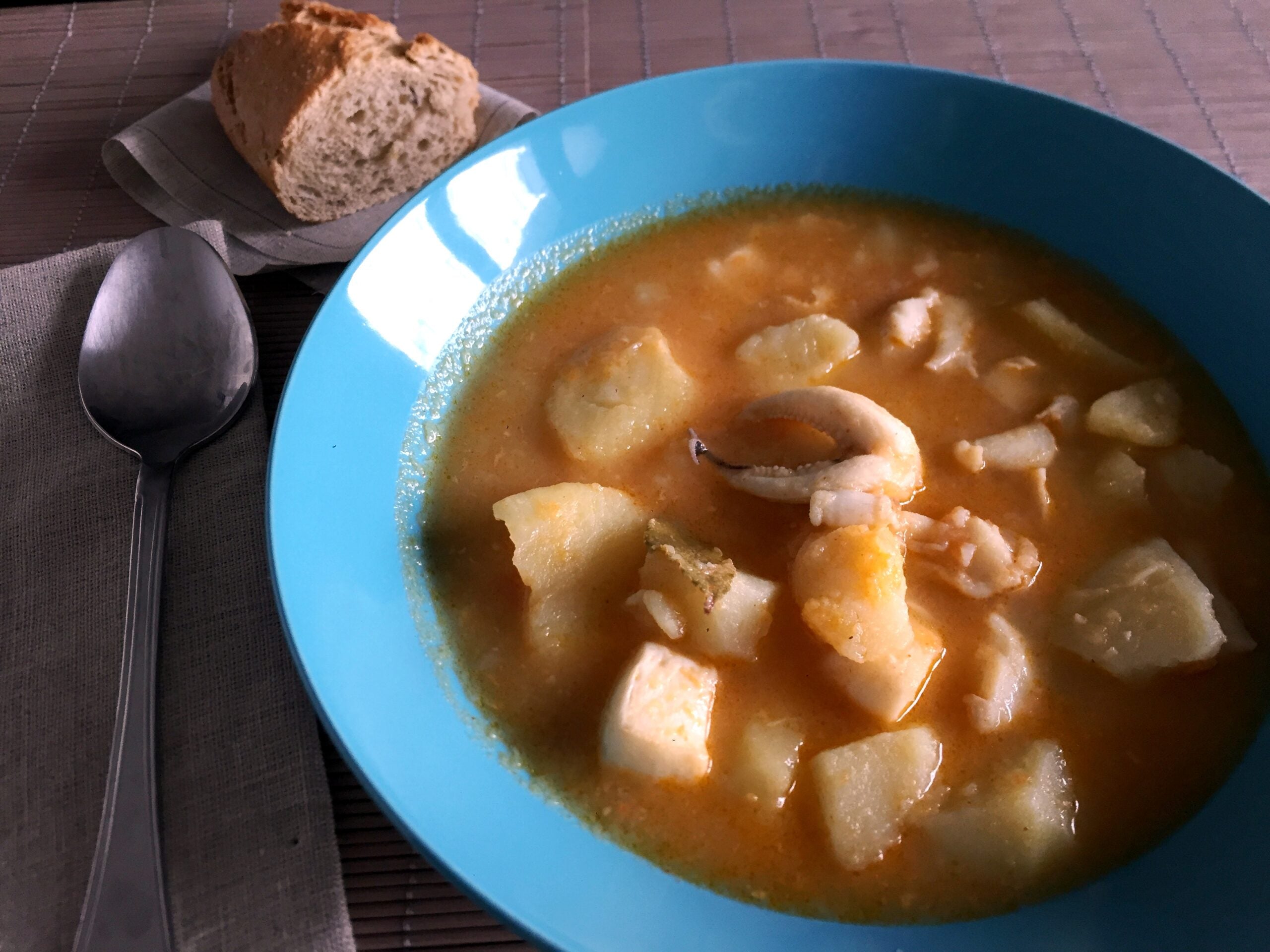 Guisado de sepia con patatas