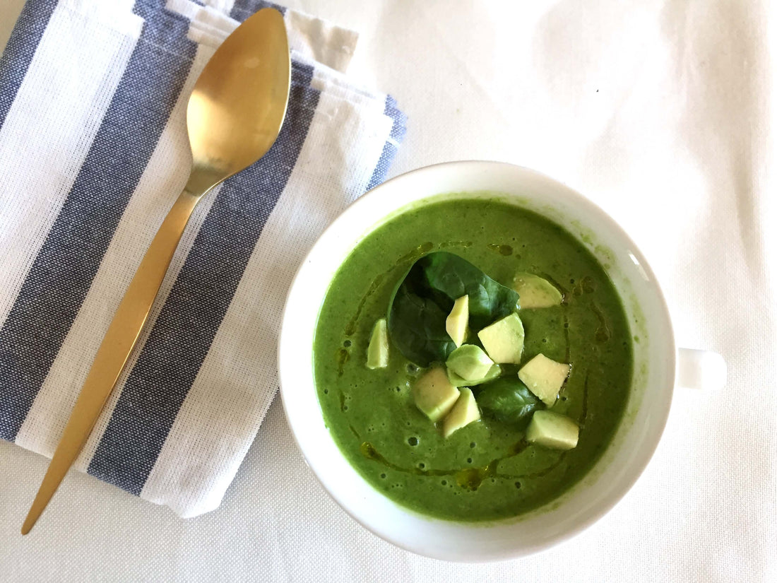 Salmorejo verde