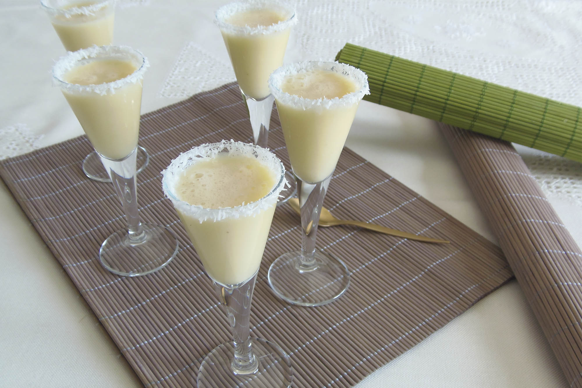Piña colada sin alcohol y sin azúcar