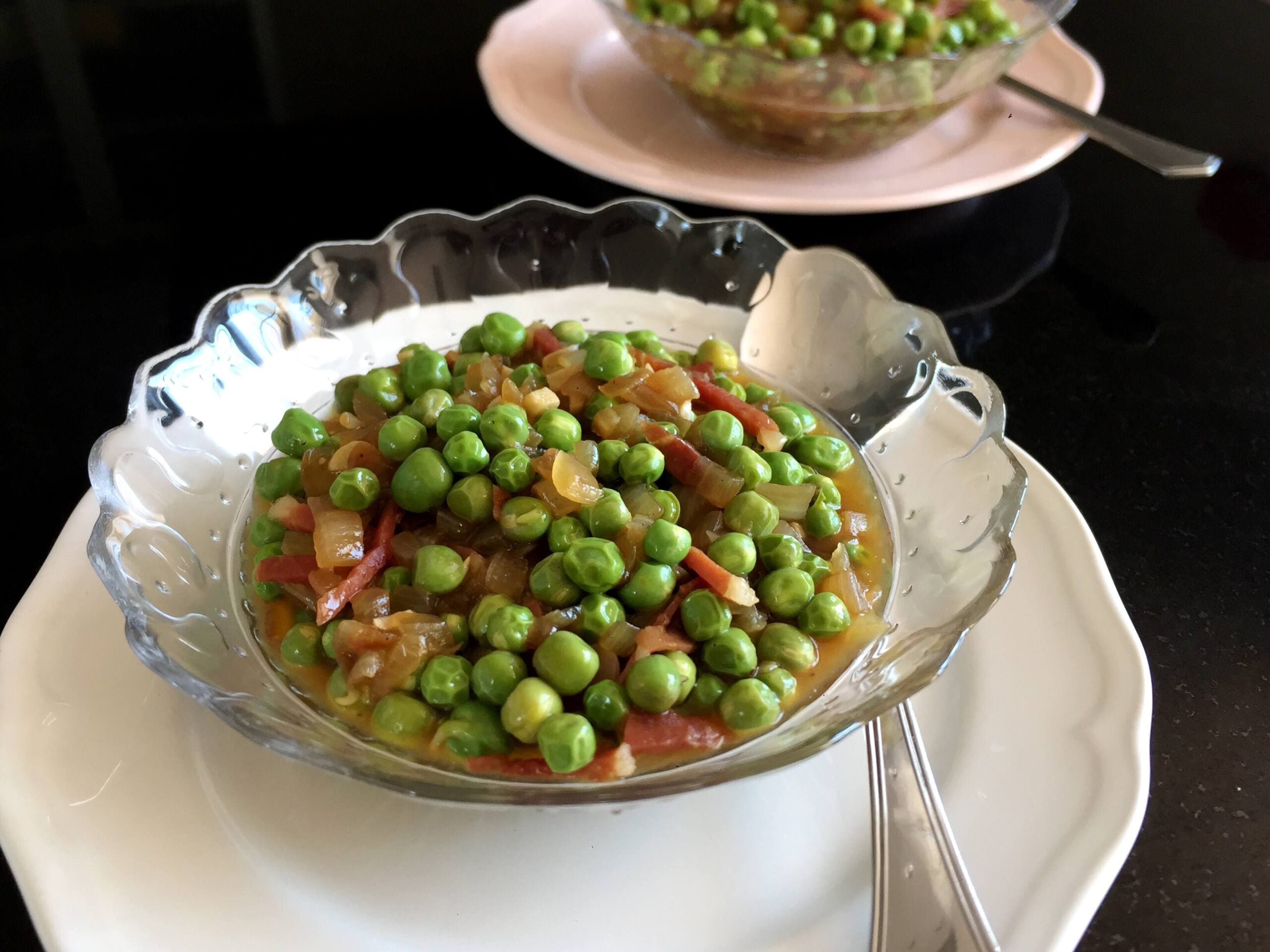 Guisantes con Jamón