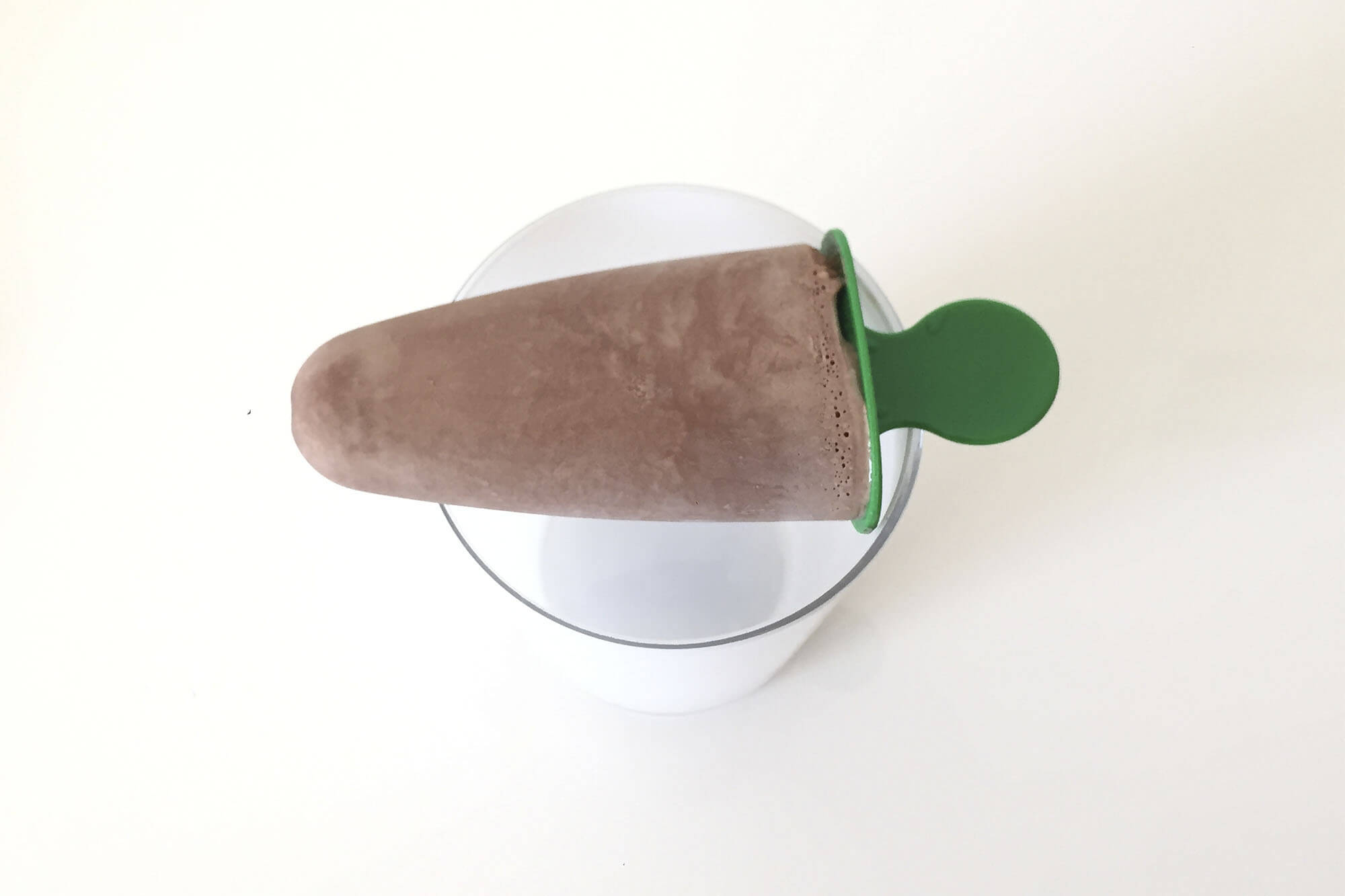 Polo de chocolate con stevia