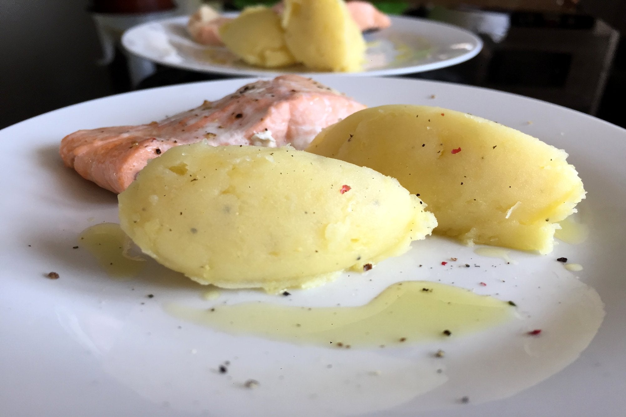 Puré de patatas al aceite de oliva