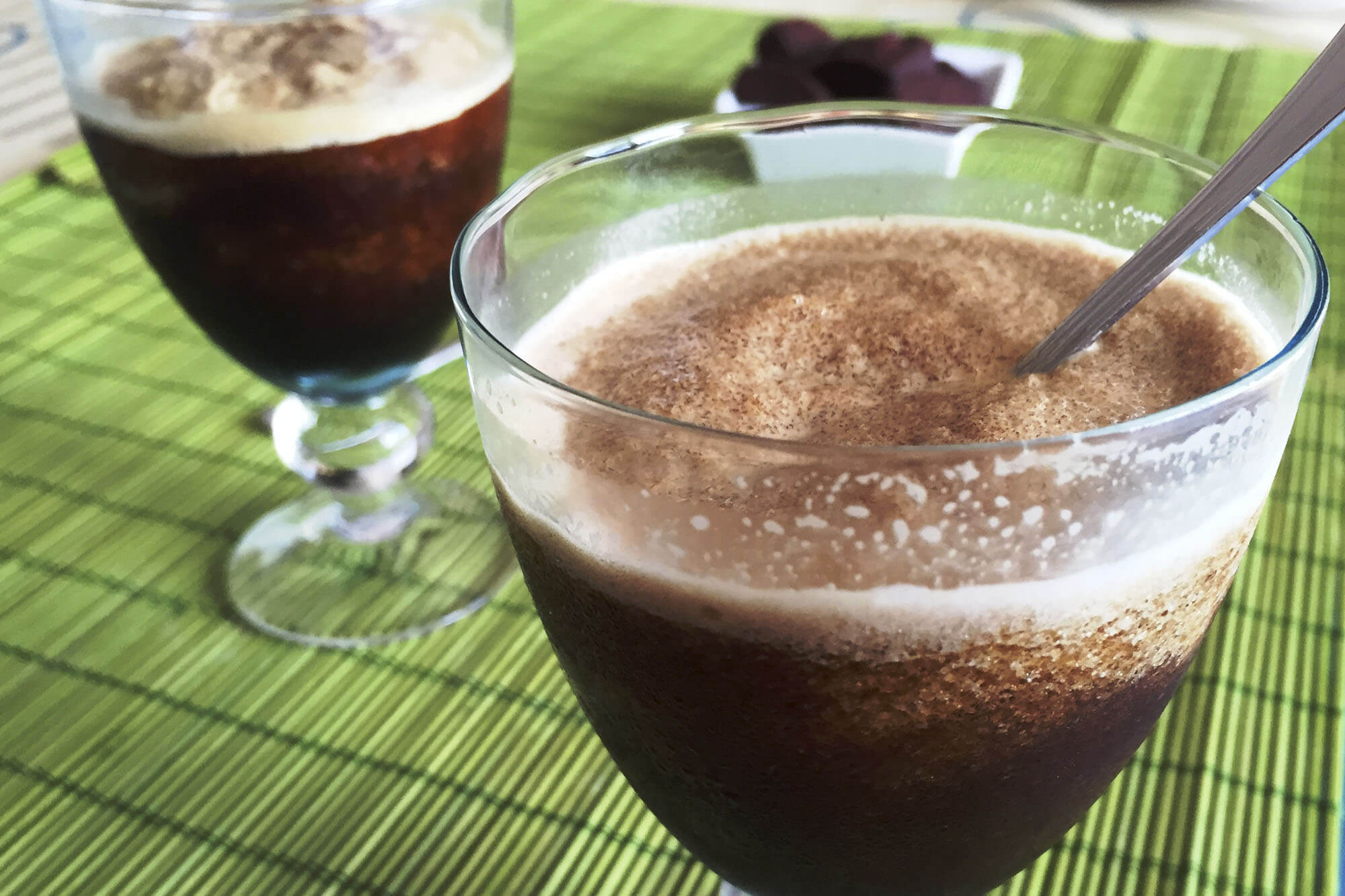 Granizado de café y stevia