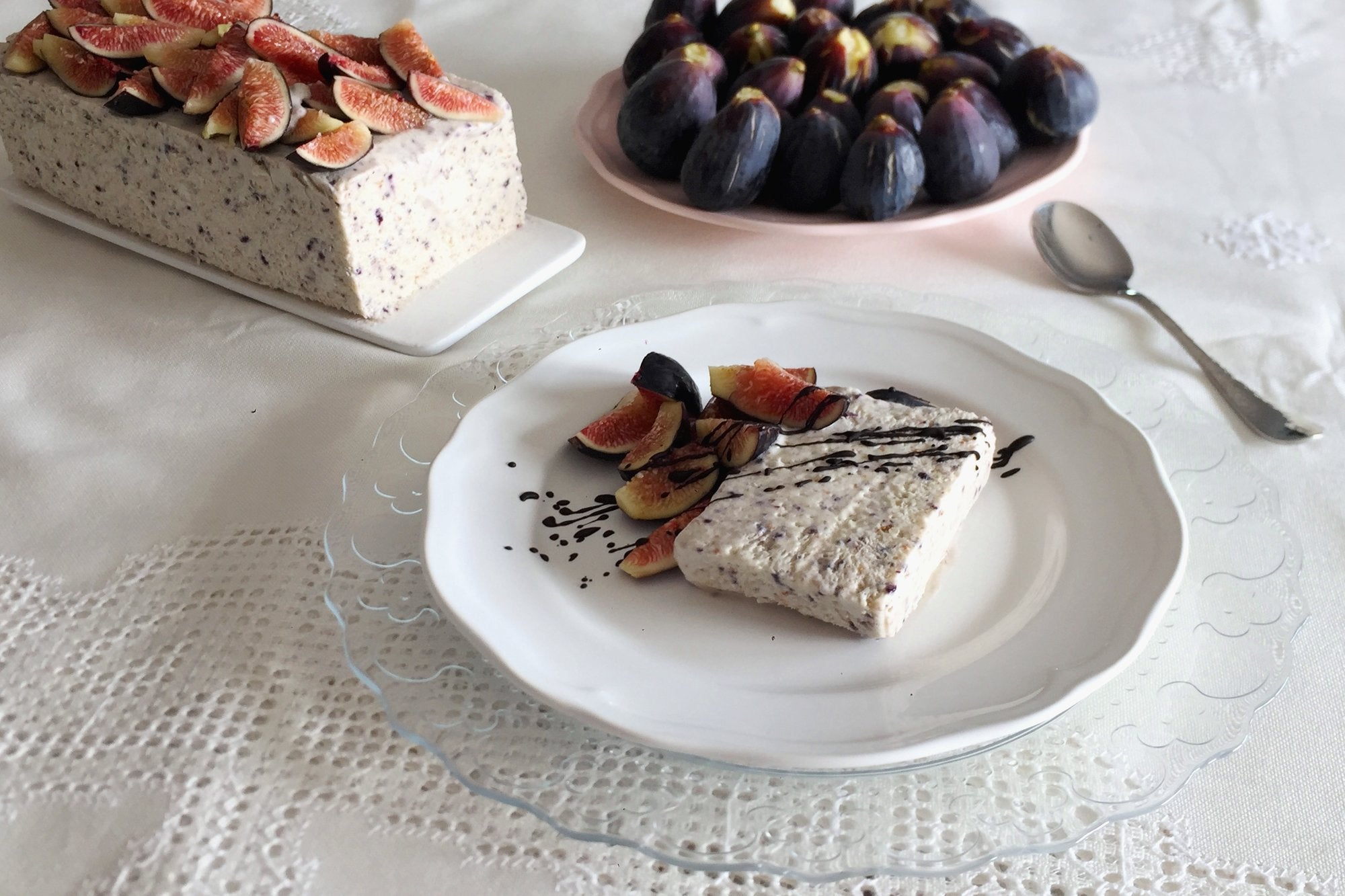 Biscuit Glacé de Higos sin Azúcar: Receta Saludable Congelada
