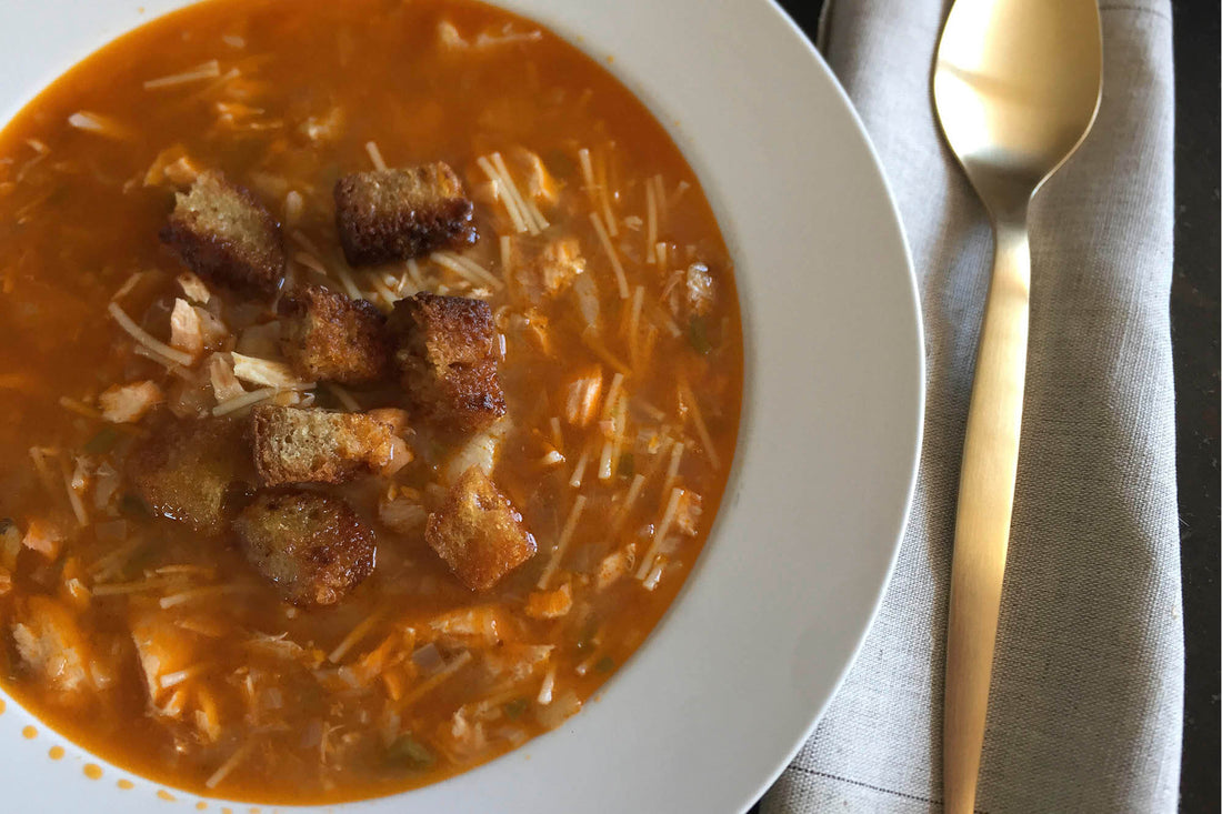 Sopa de pescado tradicional