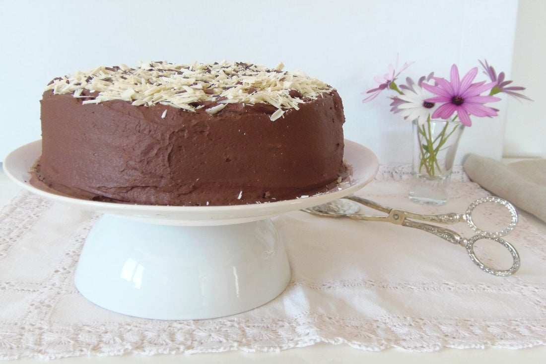 Tarta de trufa y espelta
