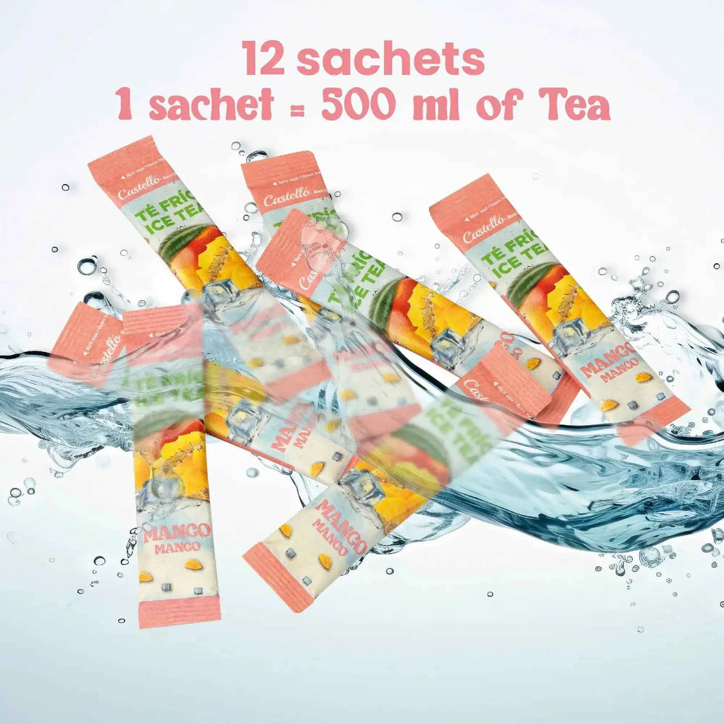 Thé Froid Soluble - Saveur Mangue Tropicale - Castelló since 1907