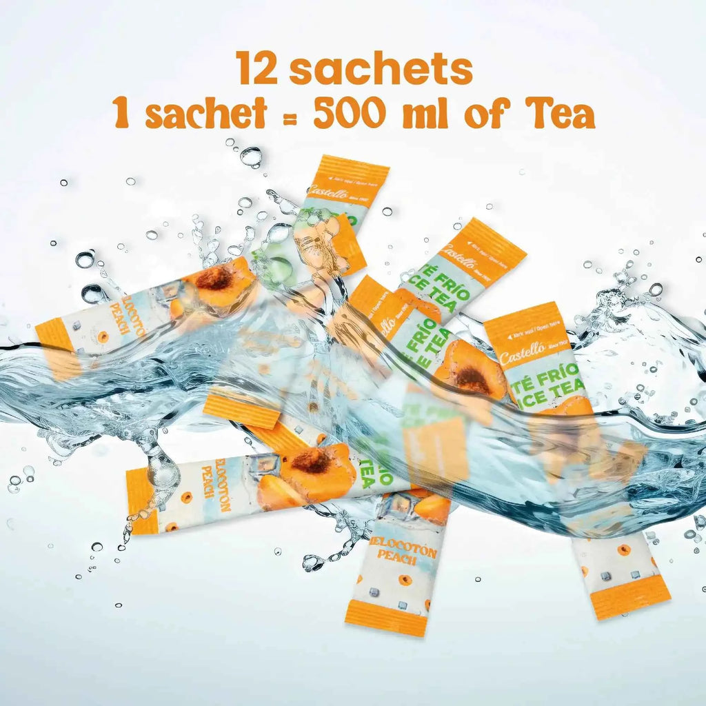 Té Frío Soluble - Sabor Melocotón Dulce