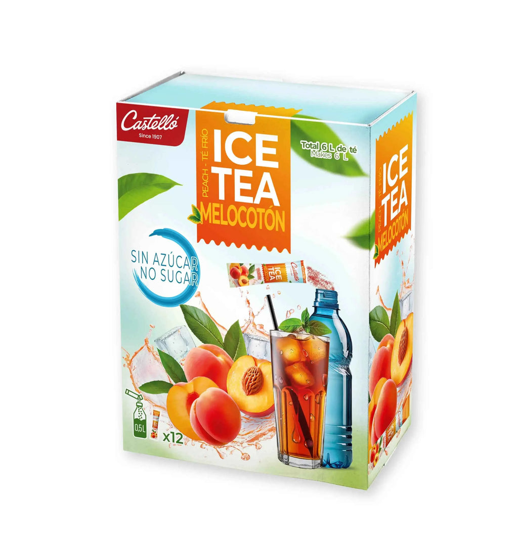 Té Frío Soluble - Sabor Melocotón Dulce