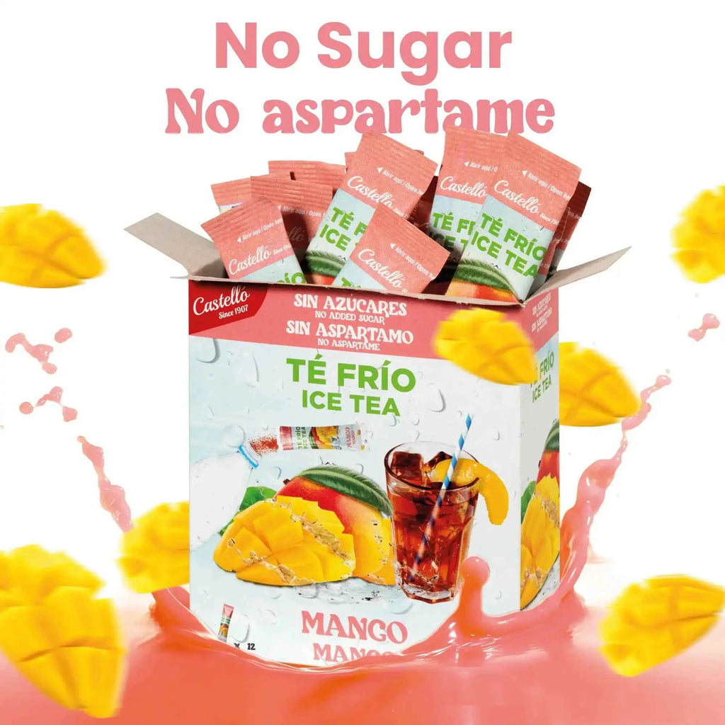 Thé Froid Soluble - Saveur Mangue Tropicale