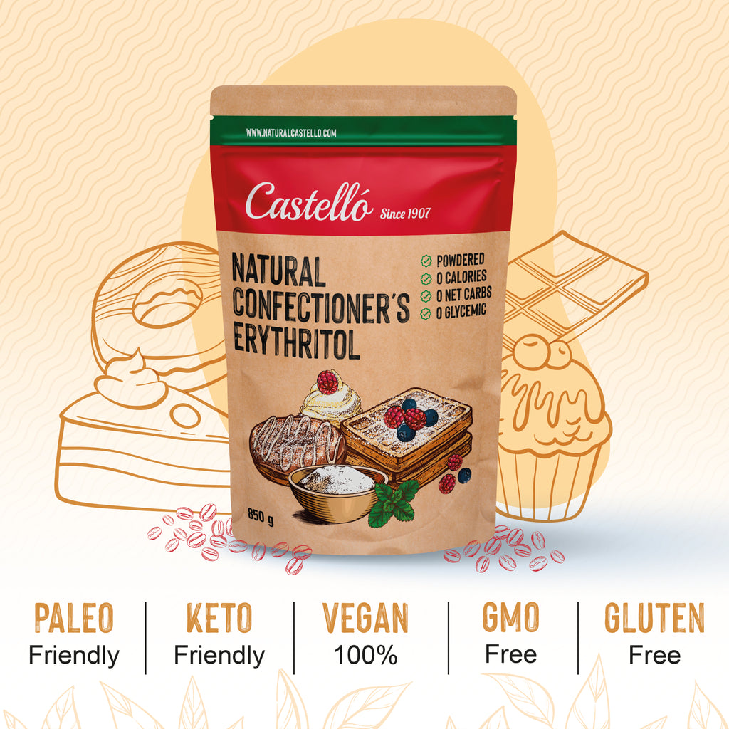 Érythritol en Poudre 850g – Texture Extrafine 0% Calories