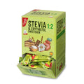 Caja dispensadora de 510g con sobres individuales de edulcorante Stevia y Eritritol 1:2 Castelló.