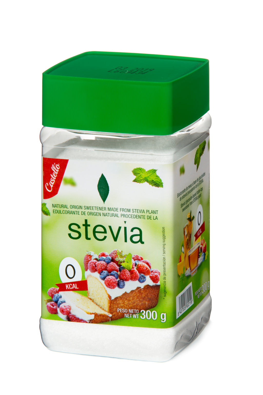 Stevia cristalizada (300g) - Equilibrio Natural y Rendimiento