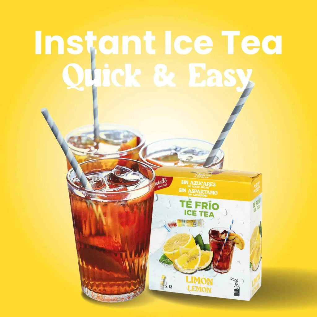 Castello Thé Froid Soluble - Citron Classique Sans Sucre