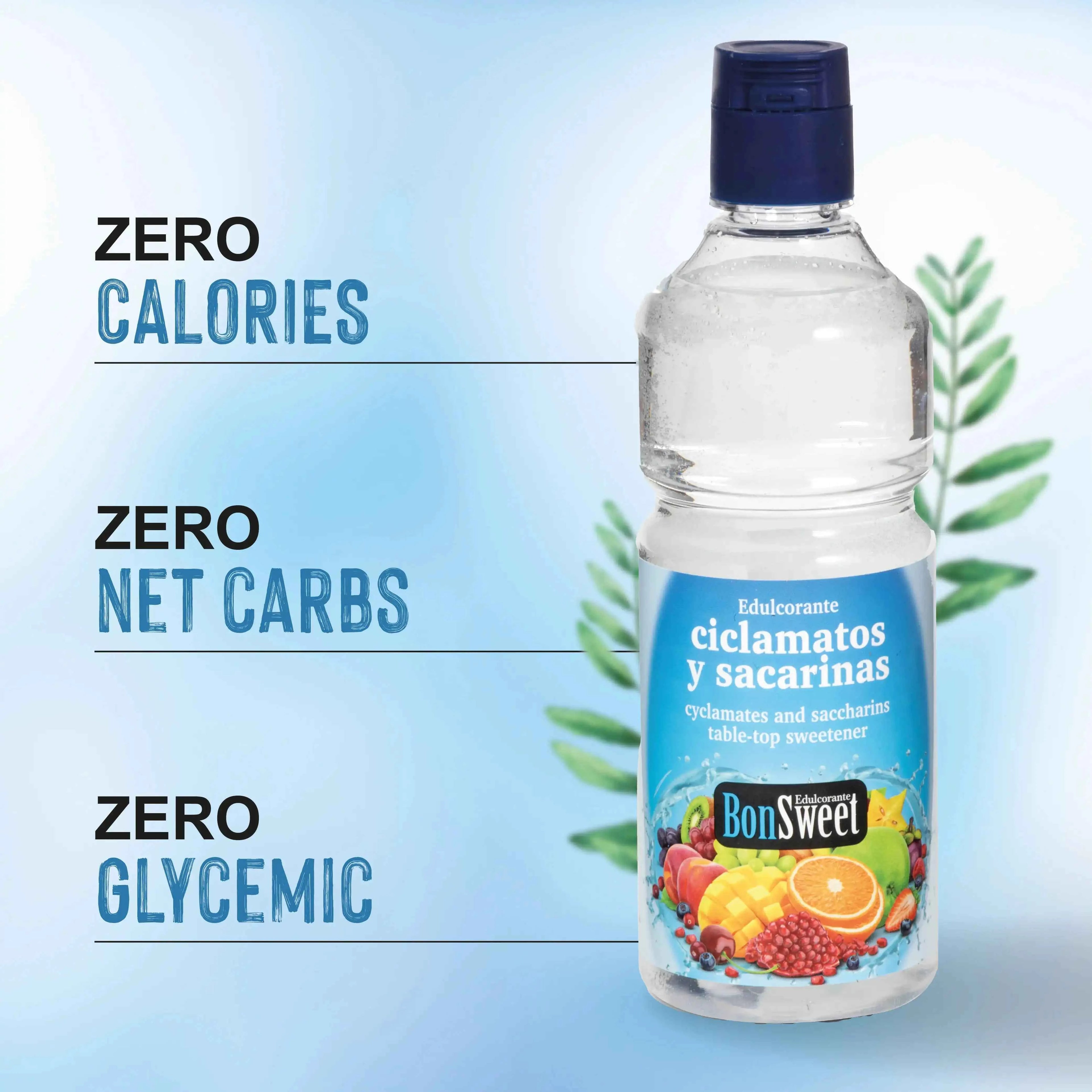 Edulcorante Líquido Bonsweet - Dulzor Instantáneo 0% Calorías